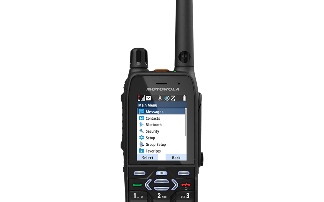Radiotelefon przenośny TETRA MXP600 do łączności krytycznej